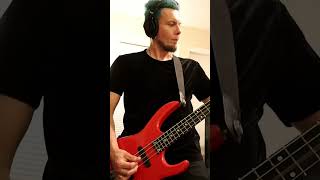 Meshuggah Demiurge bass cover by Gene M metalriff metalmusic shortsvideo genemazunov [upl. by Artsa124]