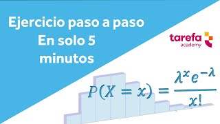 Distribución Poisson ejemplo  ejercicios resueltos  Estadística [upl. by Ahsuatal]