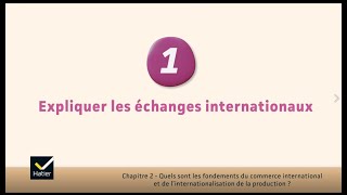 SES cours de Tle  expliquer les échanges internationaux [upl. by Piane]