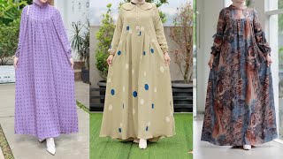 Stylish printed abaya Designs 2023 beautiful new print burqa design abaya fashion dubai abaya [upl. by Leiuqeze706]