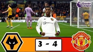 WOLVERHAMPTON VS MANCHESTER UNITED [upl. by Enitsyrk]