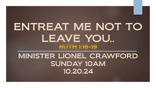 ENTREAT ME NOT TO LEAVE YOU RUTH 11619 [upl. by Allie]