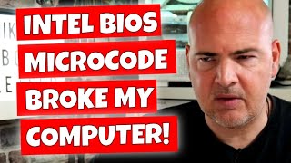 NEW Intel Microcode BIOS FIX BROKE My Computer Also Lets Talk About AMD Ryzen 9000 [upl. by Ailhad839]