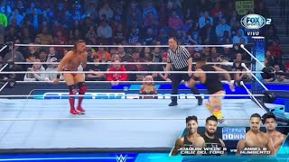 Joaquin Wilde amp del Toro Vs Angel Garza amp Humberto Parte 1  WWE Smackdown 12012024 En Español [upl. by Imuyam837]