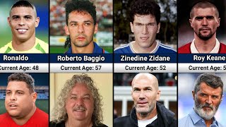 30 Best Footballers of the 1990s and How They Look Like Now [upl. by Lorie501]