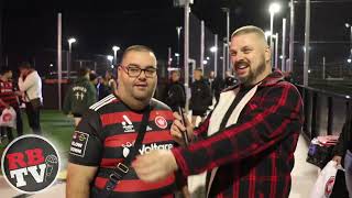 Western Sydney Wanderers Jersey Launch 2324  Ft George [upl. by Ennirak577]