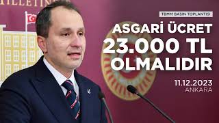 Asgari Ücret 23 Bin TL Olmalıdır [upl. by Ardnasac255]