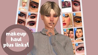 Sims 4 Makeup haul💕💄 links [upl. by Bianca]