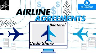 Airline Agreements Interline Agreement Code Share Agreements Joint Ventures and Airline Alliances [upl. by Kristofer]