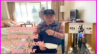 Hot Spring Hotel Room Tour in Japan  FujiView Hotel [upl. by Sirrot356]