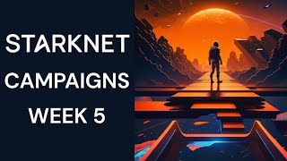 Starknet NFT Campaigns  Week 5 ArgentX Braavos Starknet ID [upl. by Nissa]