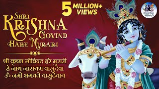 SHRI KRISHNA GOVIND HARE MURARI  POPULAR KRISHNA BHAJAN  VERY BEAUTIFUL SONG [upl. by Armat]