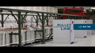 Bullet Electroplating Line by MTM Machine [upl. by Say]