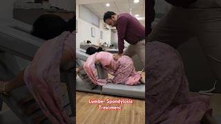 Lumber Spondylosis Treatment in mumbai india DrMushtaque chiropratic asmr backpain chiroprectic [upl. by Lurline]