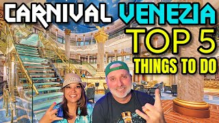 Carnival Venezia Activities [upl. by Nirik496]