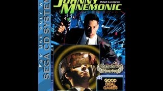 Johnny Mnemonic Sega CD Unreleased Prototype Minireview and Impressions [upl. by Bernarr]