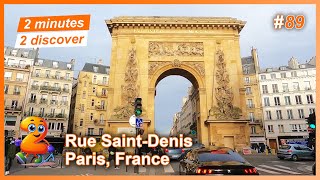 2 minutes 2 discover 89 Rue SaintDenis Paris France [upl. by Rolland]