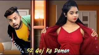 52 gaj ka daman  ft  Sourav amp Barsha  New Hindi Song  SK Creation Crew [upl. by Aroc]