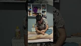 ASMR DEEP RELAXING FRONT LEG TURKISH MASSAGE satisfying relaxing asmr shorts massage [upl. by Ellinger242]