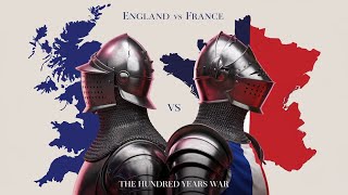 Mapping England vs France The EPIC Hundred Years War [upl. by Harberd980]