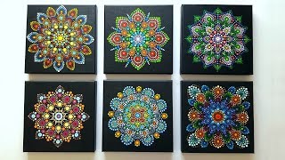 TUTORIAL  CĂ“MO PINTAR MANDALAS  ArteDaniel [upl. by Kolnos655]