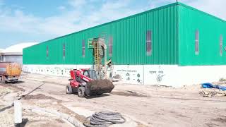 Manitou Telehandler for Compost handling [upl. by Yatnwahs]