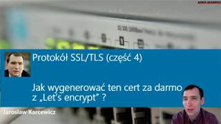 Jak wygenerować ten cert za darmo z „Let’s encrypt” [upl. by Eanat]