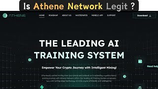 Athene Network Review Is Athene Network Legit Or Scam [upl. by Nniuq62]