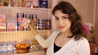 ASMR Grocery Store Girl Has A SLEEPY Crush 🛒 Slow Scanning amp Old Register Checkout [upl. by Larimer183]