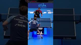 Truls Moregard vs Timo Boll [upl. by Mcquoid865]