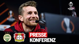 PK mit Hradecky und Alonso vor Ferencvaros Budapest 🆚 Bayer 04  10 Spieltag  UEFA Europa League [upl. by Avram]