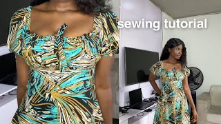 How to sew a milkmaid dress [upl. by Tiffa683]