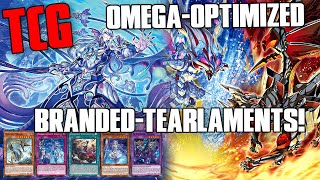 The Most OPTIMIZED Branded Tearlaments Deck Profile  TCG Yugioh [upl. by Hodgson]