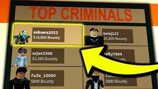 MOST BOUNTY EVER Roblox Jailbreak [upl. by Mcfadden]