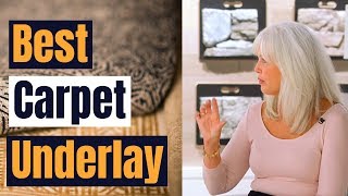 How to choose the best carpet underlay for my home [upl. by Atikam]