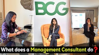 What does a management consultant do  ExBCG Associate TheBostonConsultingGroup [upl. by Glyn]