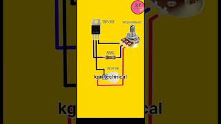 Dc 12v Light Dimmer Circuit diagram shorts [upl. by Alesi]