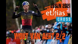 ETHIAS CROSS ESSEN 2021WOUT VAN AERT [upl. by Ameyn428]