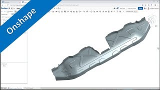 Crossbeam Part 1  Onshape Training  Part Design [upl. by Tacita664]