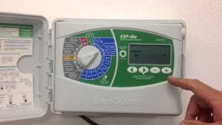 How to program your Rainbird sprinkler timer [upl. by Lemraj]