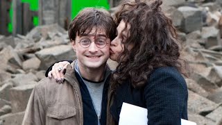 Helena Bonham Carter Behind the Scenes of Harry Potter [upl. by Notserc]