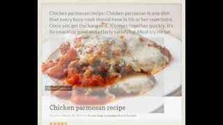 Chicken Parmesan Recipe [upl. by Reste]