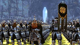 The Battle For Moria  Dwarves Vs Easterlings Of Rhûn  Lord Of The Rings Cinematic Battle [upl. by Judus]