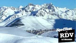 Alpe dHuez  RENDEZVOUS LE 05 DECEMBRE 2015 [upl. by Magulac]