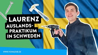 Berufsausbildung  Für ein Auslandspraktikum nach Schweden [upl. by Ecneps]