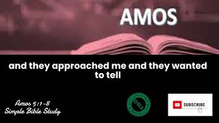 Amos 519  Simple Bible Study [upl. by Emma628]