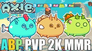 AXIE INFINITY AQUA BEAST PLANT PVP GAMEPLAY 2200MMR  ABP TEAM PVP ARENA [upl. by Almeida]