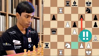 R Praggnanandhaa vs Levon Aronian  Airthings Masters 2022 [upl. by Novaelc162]