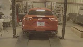 2018 KIA Stinger GT Exhaust Install 33 v6 ARK Grip Performance [upl. by Barbette757]