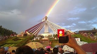 Dancing Sun Miracle  Divine Mercy Hills Philippines [upl. by Aromat700]